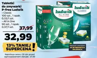 Netto Tabletki do zmywarek lemon ludwik classic oferta