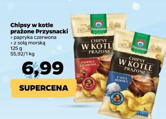 Netto Chipsy w kotle prażone z solą morską przysnacki oferta