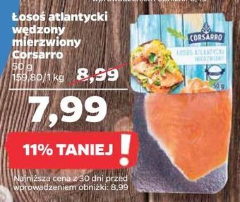 Netto Łosoś atlantycki mierzwiony corsarro oferta