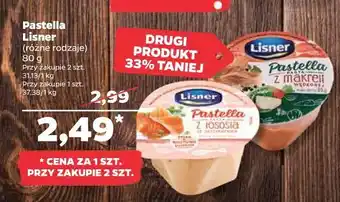 Netto Pasta z makreli wędzonej lisner pastella oferta