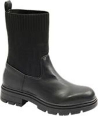 Deichmann Botki damskie typu sztyblety z tekstylną cholewką oferta