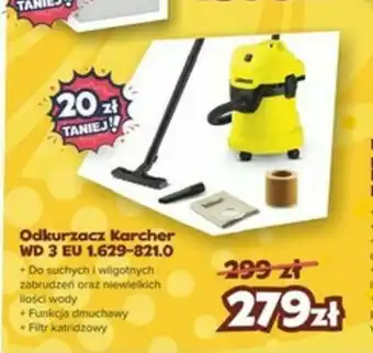 Max Elektro Odkurzacz Karcher WD 3 EU 1.629-821.0 oferta