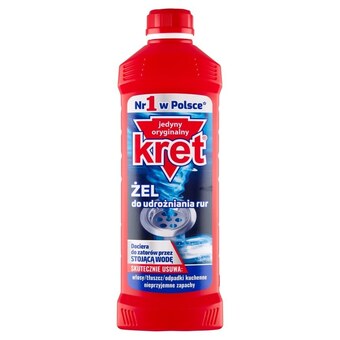 Rossmann Kret żel do udrożniania rur 500 g oferta