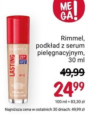 Rossmann Podkład do twarzy rimmel oferta