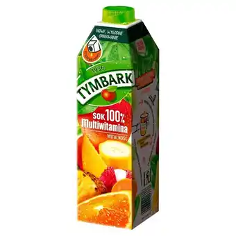 Społem Tymbark sok 100 % multiwitamina 1 l oferta