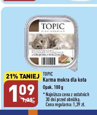 ALDI Karma dla kota z cielęciną i kurczakiem topic oferta