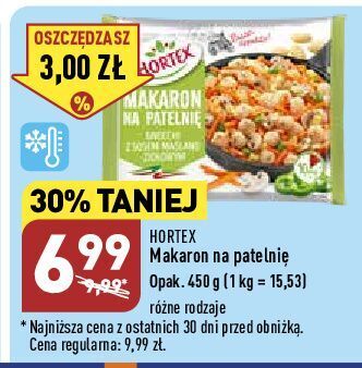 ALDI Makaron na patelnię gnocchi z sosem maślano-ziołowym hortex oferta