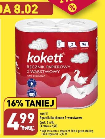 ALDI Ręczniki kuchenne kokett oferta
