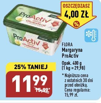 ALDI Margaryna flora pro-activ oferta