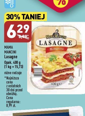 ALDI Lasagne bolognese mama mancini oferta