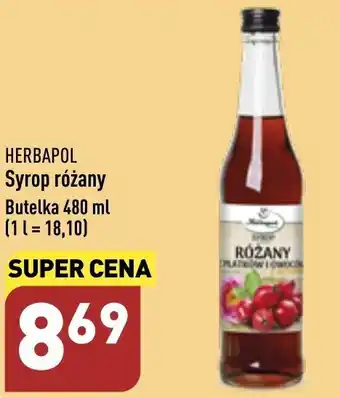 ALDI Herbapol Syrop różany 480ml oferta