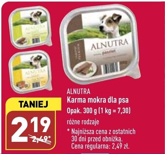 ALDI Alnutra karma mokra dla psa 300g oferta