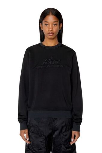 Sweatshirt with logo embroidery