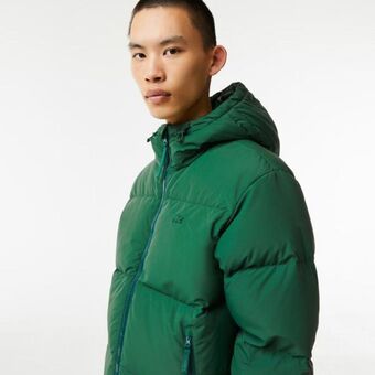 Lacoste Lacoste męska wodoodporna krótka kurtka pikowana oferta