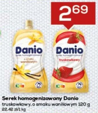 Lewiatan Danio serek homogenizowany 120g oferta