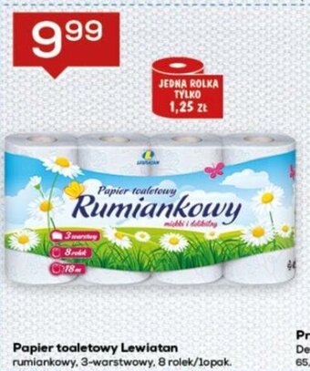 Lewiatan Papier toaletowy 8 rolek