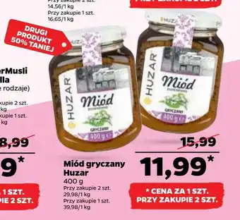 Netto Miód gryczany huzar oferta