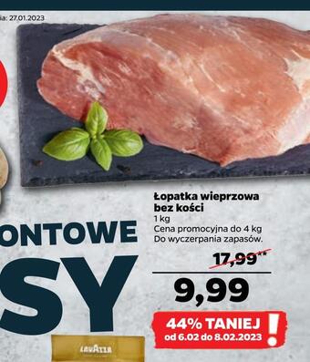Netto Łopatka wieprzowa bez kości oferta