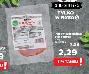 Netto Polędwica łososiowa stół sołtysa oferta