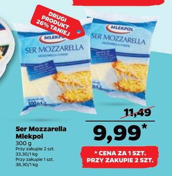 Ser mozzarella mlekpol