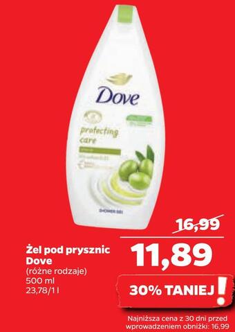 Netto Żel pod prysznic dove oferta