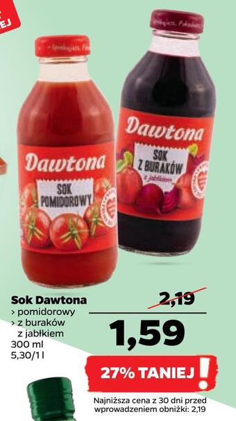Netto Sok dawtona oferta