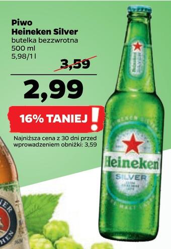 Piwo heineken silver