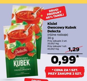 Netto Kisiel owocowy kubek delecta oferta