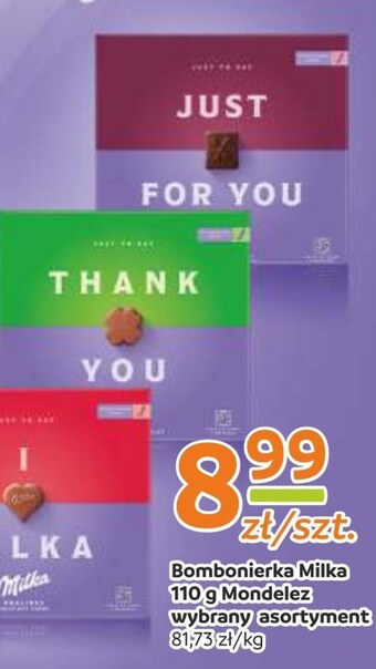 Społem Bombonierka milka oferta
