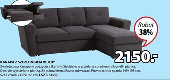 JYSK Kanapa oferta