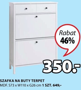 JYSK Szafka na buty oferta