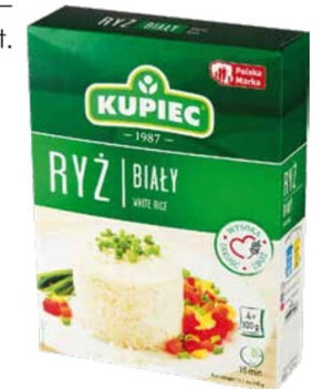 Kupiec ryż biały 400 g (4 x 100 g)