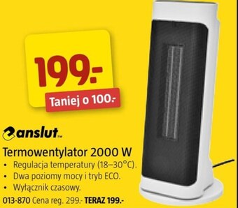 Jula Termowentylator anslut oferta