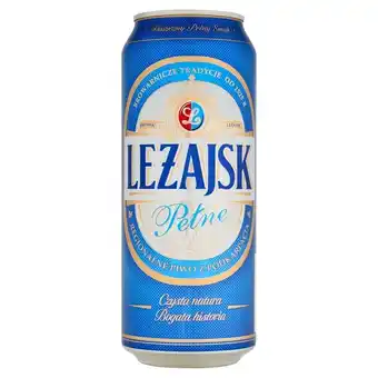 Biedronka Leżajsk pełne piwo jasne 500 ml oferta