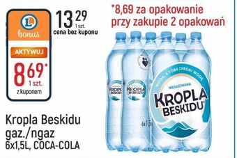 E.Leclerc Woda niegazowana kropla beskidu oferta