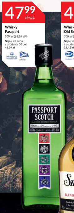 Passport Whisky 700ml