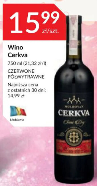 Stokrotka Cerkva Wino 750ml oferta