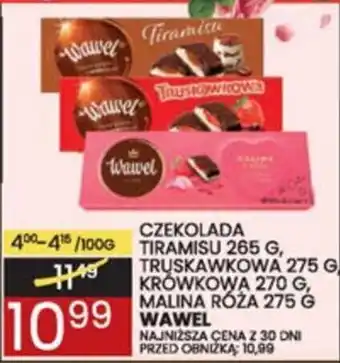 Wafelek Wawel Czekolada oferta