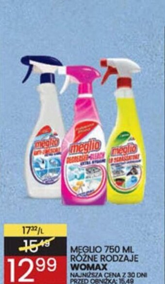 Wafelek Womax Meglio 750ml oferta