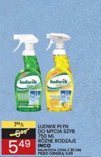 Wafelek Inco Ludwik Płyn do mycia szyb 750ml oferta