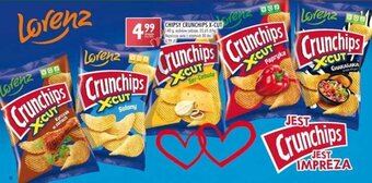 Stokrotka Lorenz Chipsy Crunchips X-cut 140g oferta