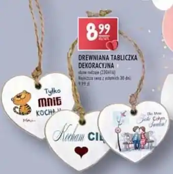 Stokrotka Drewniana tabliczka dekoracyjna oferta