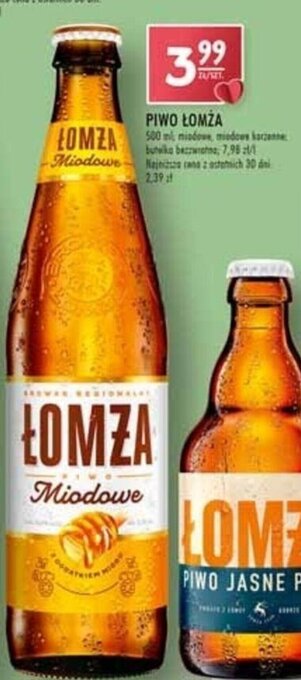Stokrotka Łomża Piwo 500ml oferta