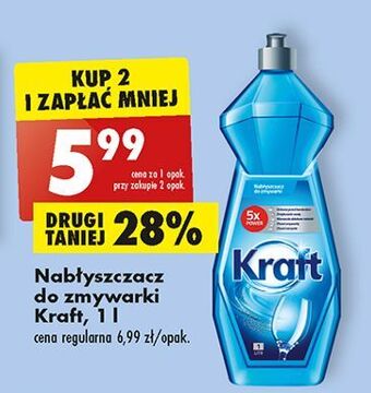 Biedronka Nabłyszczacz do zmywarek kraft oferta