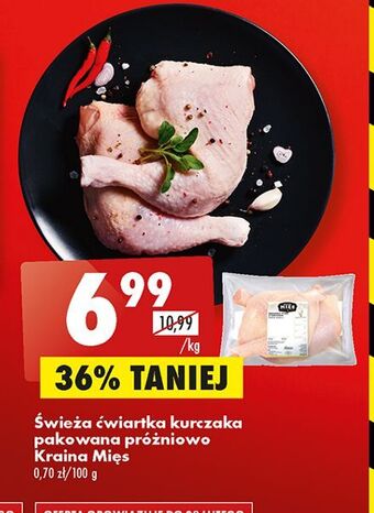Biedronka Ćwiartka z kurczaka świeża kraina mięs oferta
