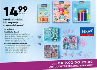 Biedronka Pinezki kayet oferta