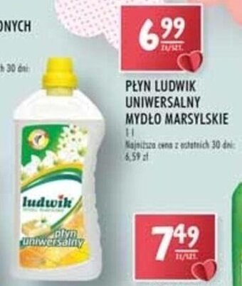 Stokrotka Grupa Inco Płyn Ludwik uniwersalny mydło Marsylskie 1l oferta