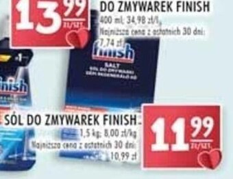 Stokrotka Finish Sól do zmywarek 1,5kg oferta