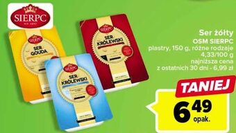 Carrefour Ser królewski light sierpc oferta