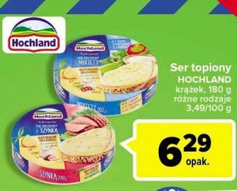 Carrefour Ser topiony z szynką hochland oferta